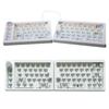 Split Mechanical Keyboard Kit 3-Mode Wireless BT Separate Gaming Keyboard Kit RGB Gasket Customization Keyboard for Friend Gift