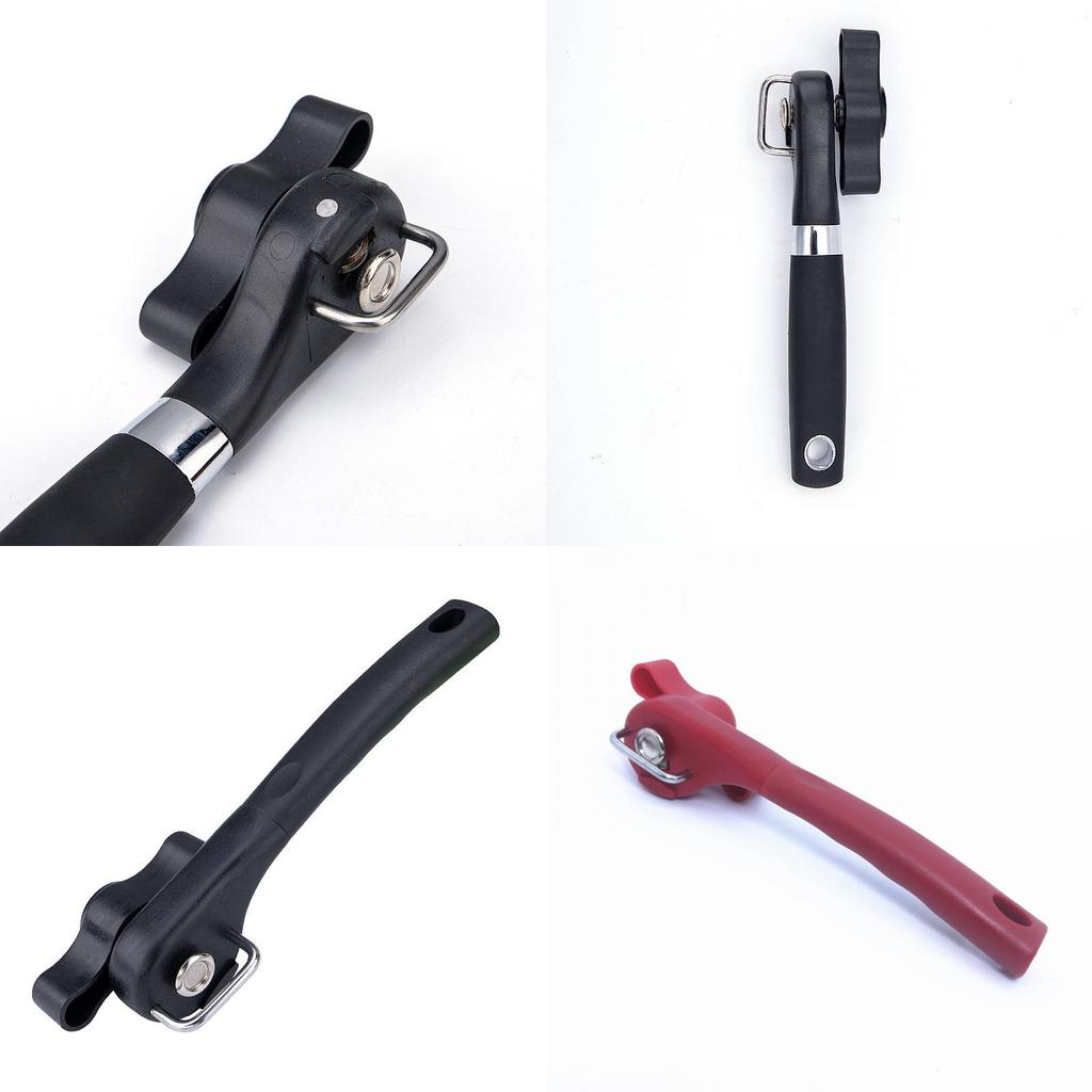 Manual Can Opener With Stainless Steel Blade For Kitchen Use And Safety