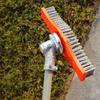 Lawn Mower Cleaning Brush Heavy Duty Scrubber Lawn Mower Scrub Brush Universal Garden Weeding Brush for Deck Garden Yard Floor
