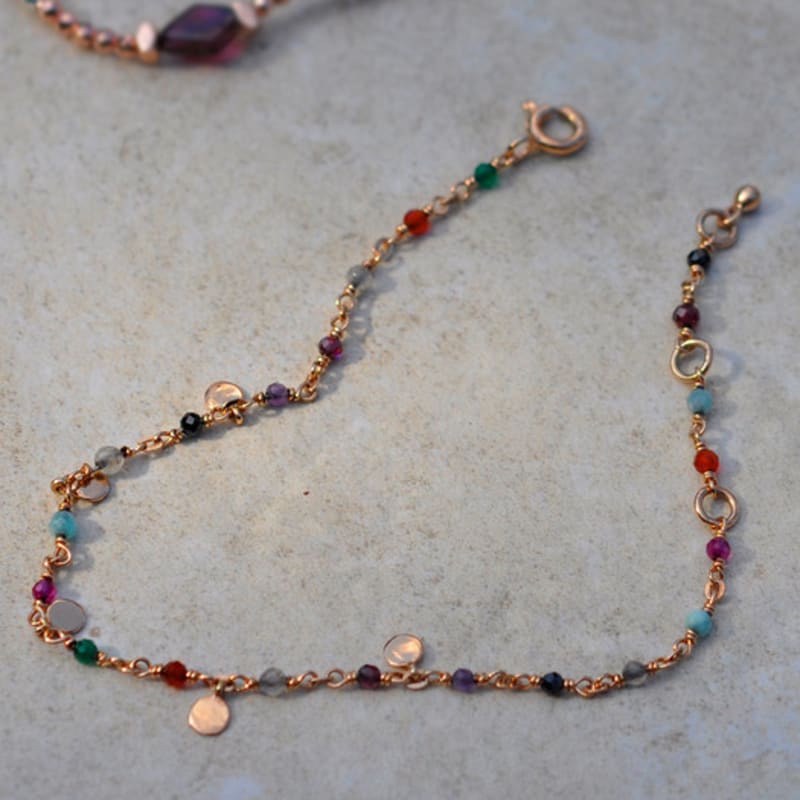 

ZOENA multi stone ring one