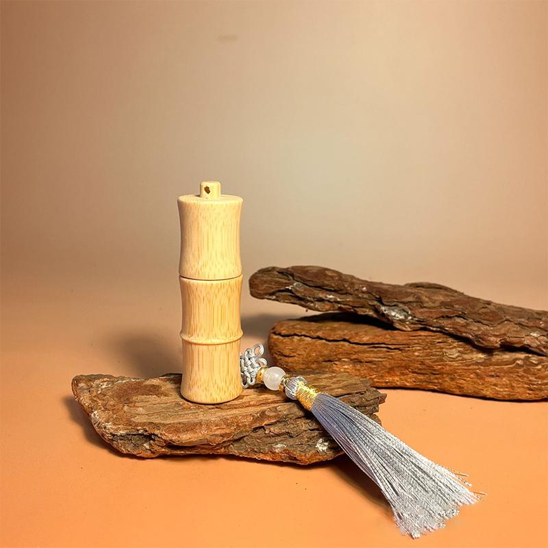 5ml Milieuvriendelijke Bamboe Roll-on Flesje met Kwastjes Stalen Rollerbal Navulbaar Container voor Doe-het-zelf Parfum Lipgloss