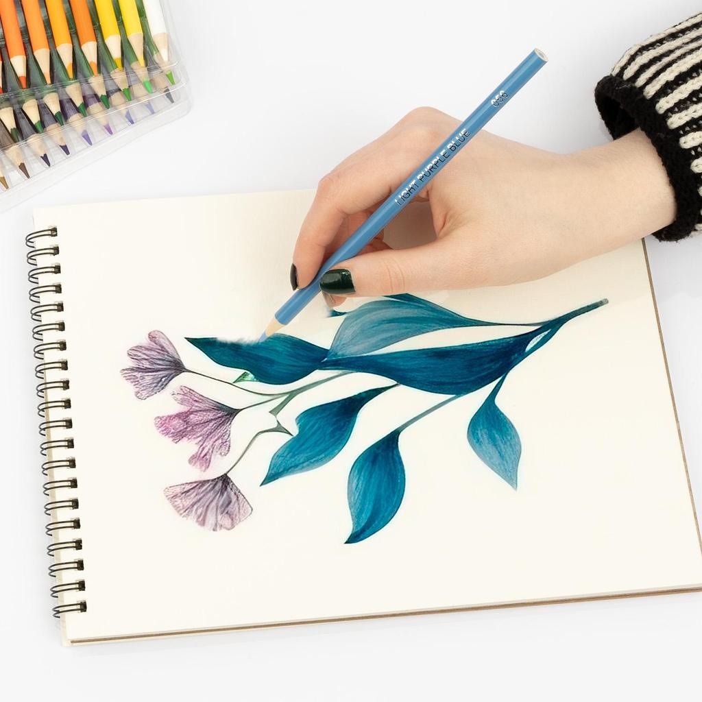 Pencil Crayons 72 Intensive Colours - Set In Plastic Case