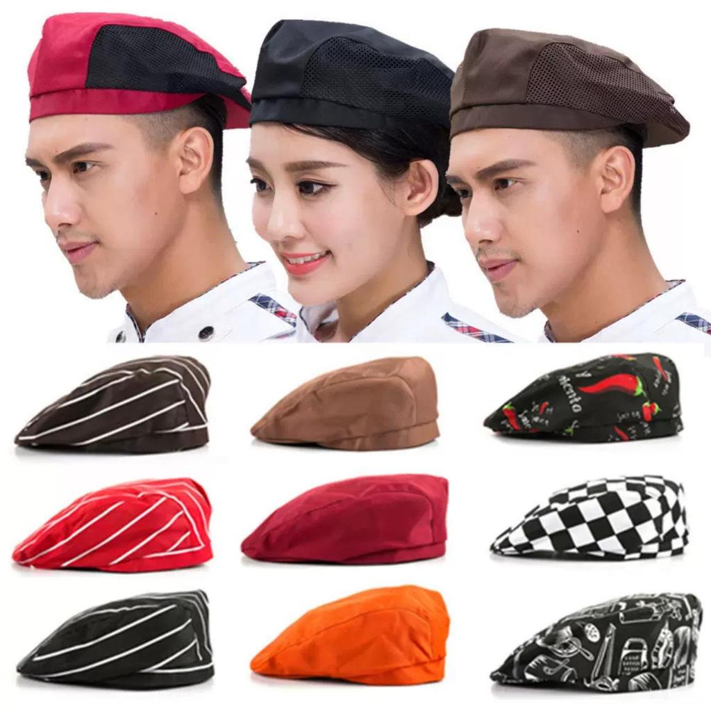 Chef and Pirate Style Beret - Ideal for Hotel, Coffee Shop, and Restaurant Staff.
