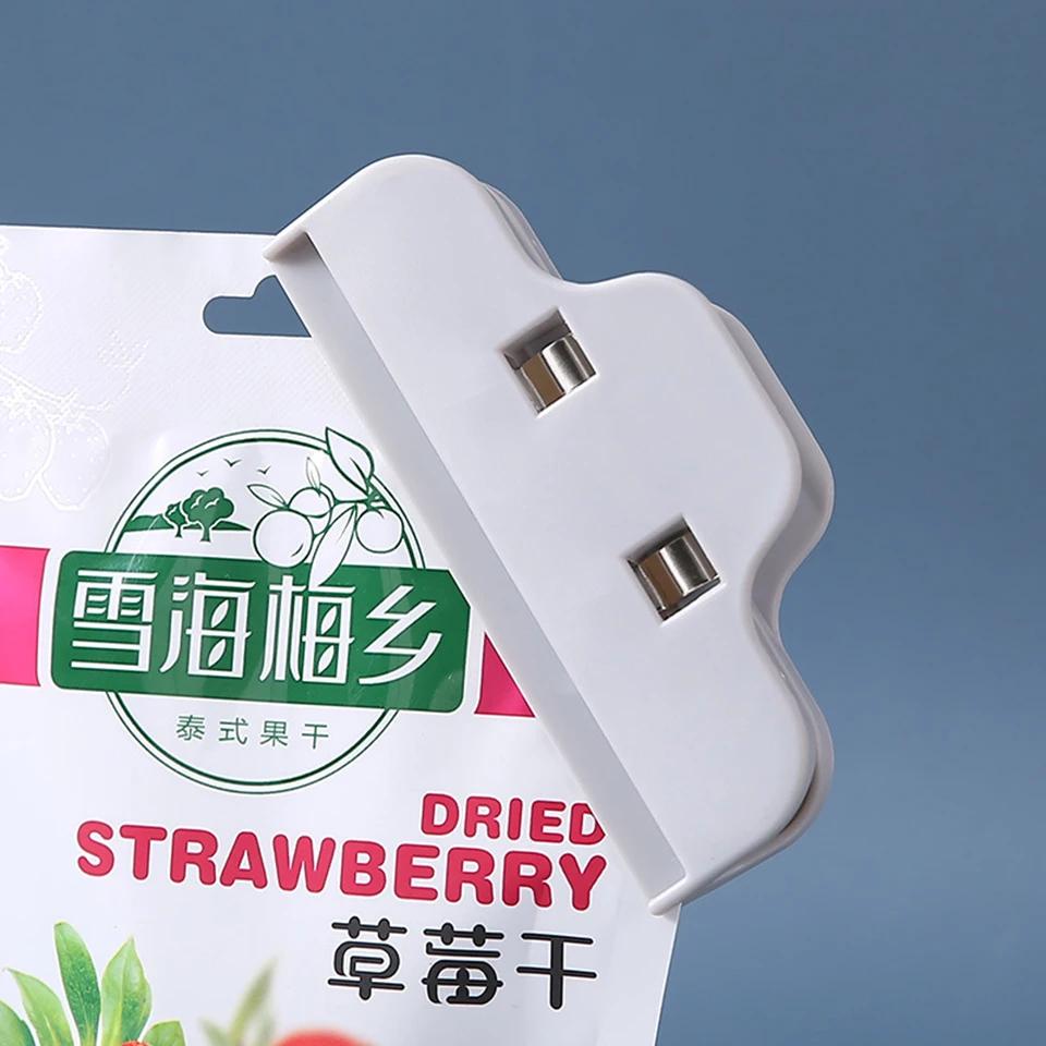 Sealed Clips Portable Practical Food Sealing Clamp Clip Powder Food Package Bag Multifunctional Home Snack Sealed Clip