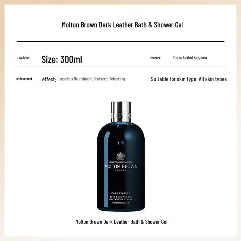 Molton Brown Dark Leather Duschgel