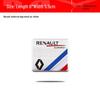 Metal Decorative Car Stickers & Rear Emblems for Renault Koleos, Captur, Fluence.