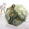 1 PC Automatic Folding Umbrella - Dinosaur Pattern, Portable & Foldable Design with 8 Ribs, Christmas Birthday Gifts