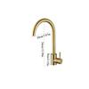 Modern Gold Kitchen Faucet Kitchen Sink Bathroom Basin Faucet Deck Mounted Hot Cold Water Mixer Taps Lavatory 304 Stainless Stee