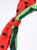 Headband Cute Watermelon Rabbit Ear Hairband Fashion Watermelon Print Hair Tie Children Fashion Cute Headwear Hair Accessories