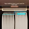 Home Use Seamless Anti-Shoulder-Angle Anti-Slip Collar-Retracting Short-Neck Hanger