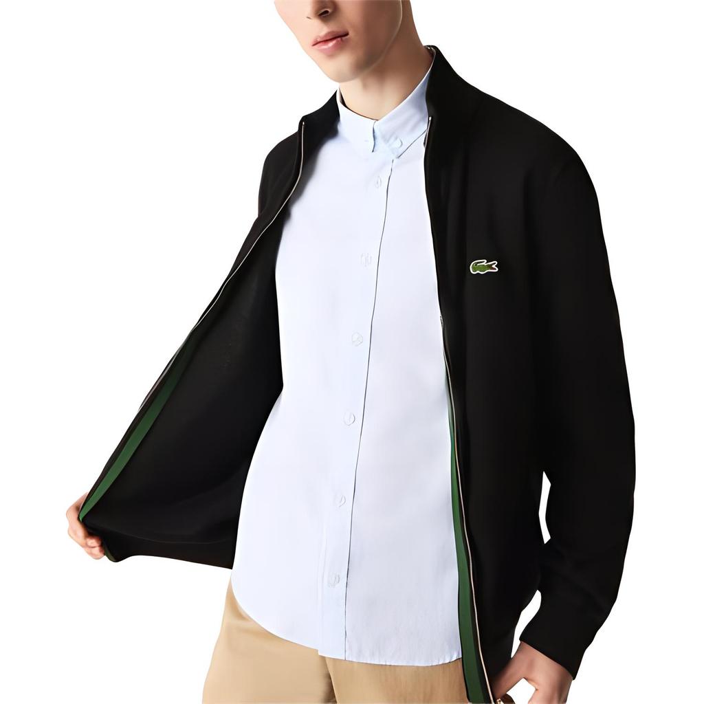 Lacoste Logo-patch Zip-up Cardigan AH1957-031