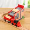 All kinds of Wooden Train Tracks Accessories Beech Wood Railway Tracks Wooden Bridge Tunnel fit for Wood Tracks Toys for Kids