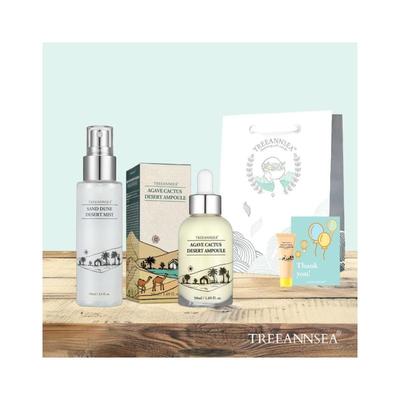 Erhalten Sie 1 Sanddüne Wüstenrose Spray + 1 Agavenkaktus Wüstenampulle + 20 ml Wüstensalz Päckchen Reinigungsmittel als Geschenk.