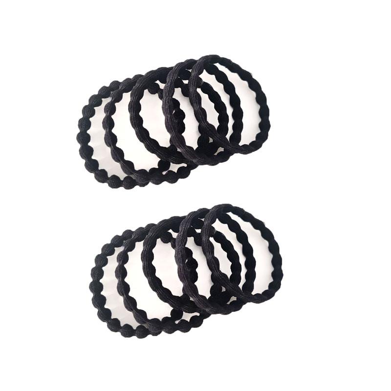 10PC European and American Good High Elasticity Hair Ties for Women Girls Ponytail Holder Sport Hair Accessories