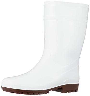 Midori Anzen HG2000N Super White Work High Size Boots, Slip-Resistant, Oil-Resistant, Chemical-Resistant, Grip, Unisex, 26.0cm