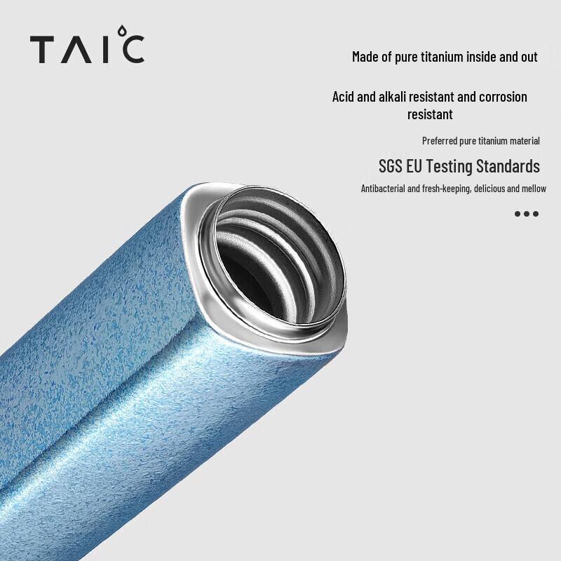 TAIC Mini Tragbare Isolierbecher aus reinem Titan