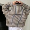 Maglione da uomo autunno inverno colore misto maglia trama intrecciata sciolto spesso maniche lunghe girocollo pullover mantieni caldo stile strada maglione top