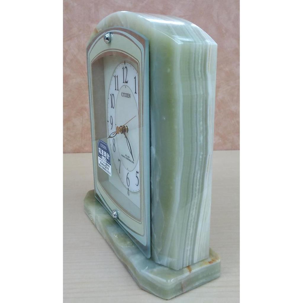 Used CITIZEN 8RY400 Radio Clock Onyx Frame