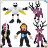 Nuevo 99 Noches en el Bosque Figuras Juguete Modelo PVC Decoración de Escritorio Figura Búho Ciervo 99 Noches en el Bosque Figura Plástico Regalo para Niño