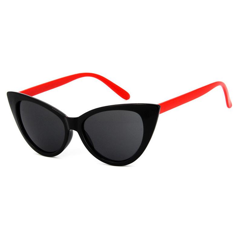 New retro sexy cat eye fashion sunglasses personality trend casual street shot Internet celebrity sunglasses