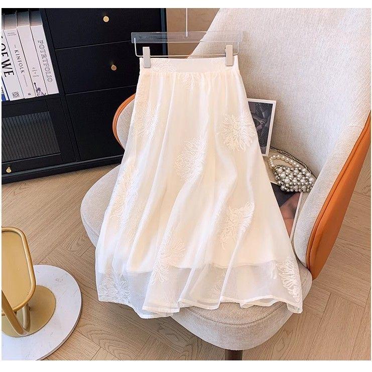 

Modern Chinese Style Qipao Summer Women s A-line Skirt Suit S 35-42.5 kg