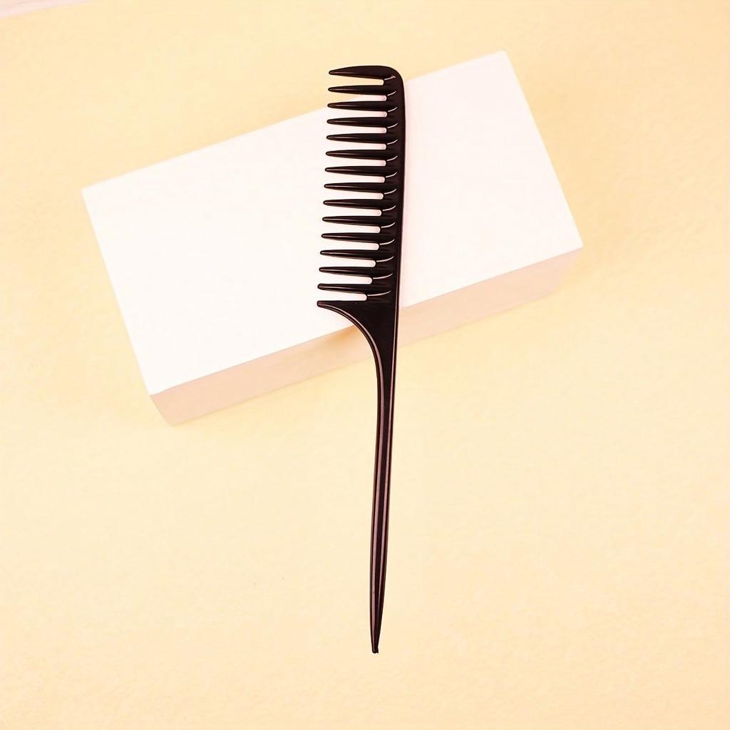 1 Pièce de Peigne à Queue Pointue Spécifique pour Salon de Coiffure, Peigne à Boucler à Dents Épaisses Épaissies, Outils de Coiffage Domestiques