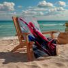 Ultra-Soft Beach Towel with Spider-Man Theme,Ideal for Pool - Camping, Diving - Perfect Travel Essential, Vibrant Beach Towel.