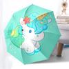 1pc Mermaid Unicorn Automatic Open/Close Umbrella, Folding Compact Umbrella with Lightweight Design for Women/Men yy251011050