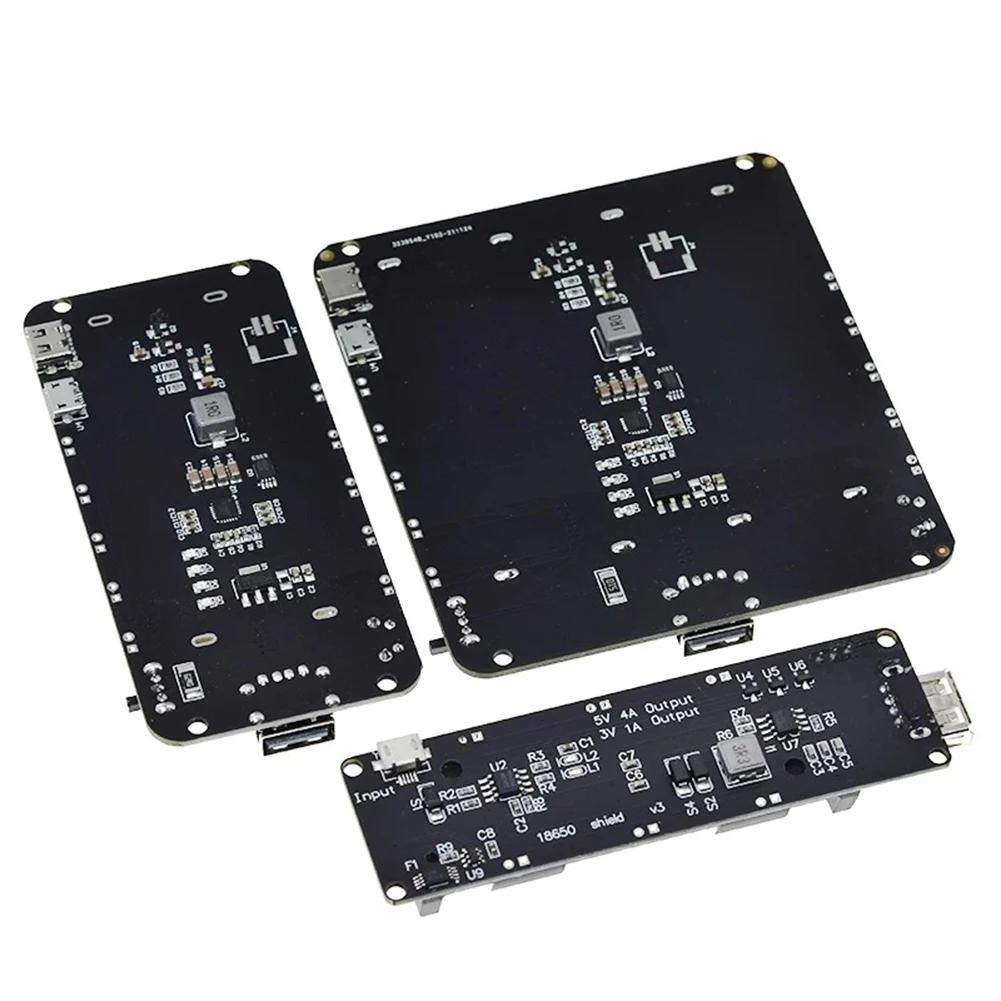 18650 Battery Holder Power Bank Battery Charging Module Overcharge Protection Mobile Power Expansion Board for Raspberry Pi