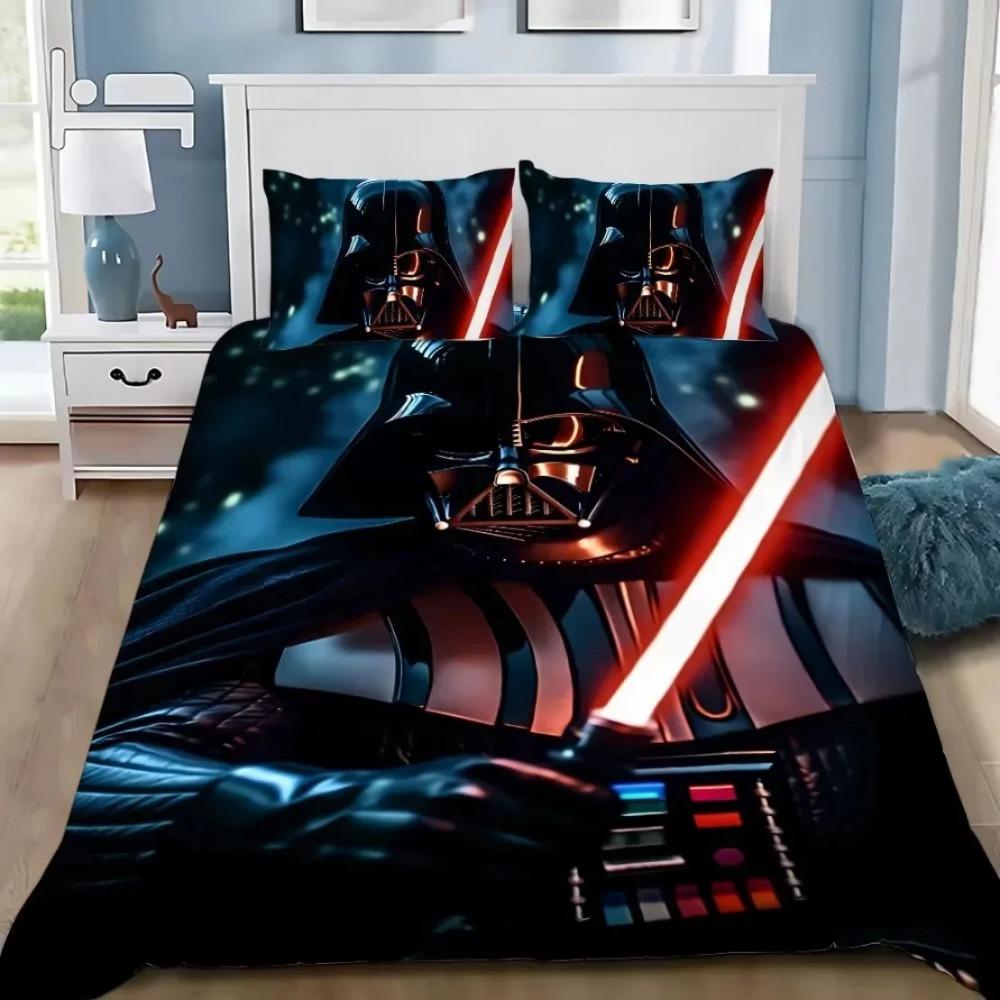 Movie 3d S-Stars Yoda Duvet Cover pillowcase Bedroom Decoration Children Gift adult Single Double bed Large SizeZip Duvet Cover
