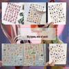 Zootopia 3D Nail Stickers: Cute Fox & Rabbit Police Officer Design