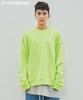 Attention Row Remind Logo Sweatshirt (Lime Punch)