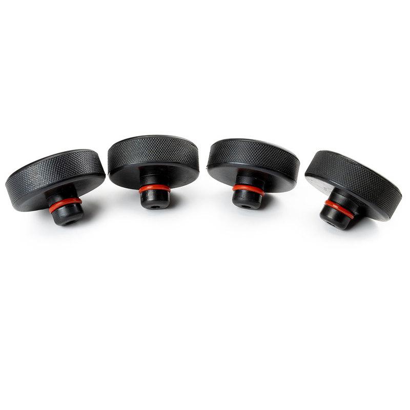 4PCS/Set Lifting Jack Pad For Tesla Model 3 Model S Model X Y BlACK Car Accessories