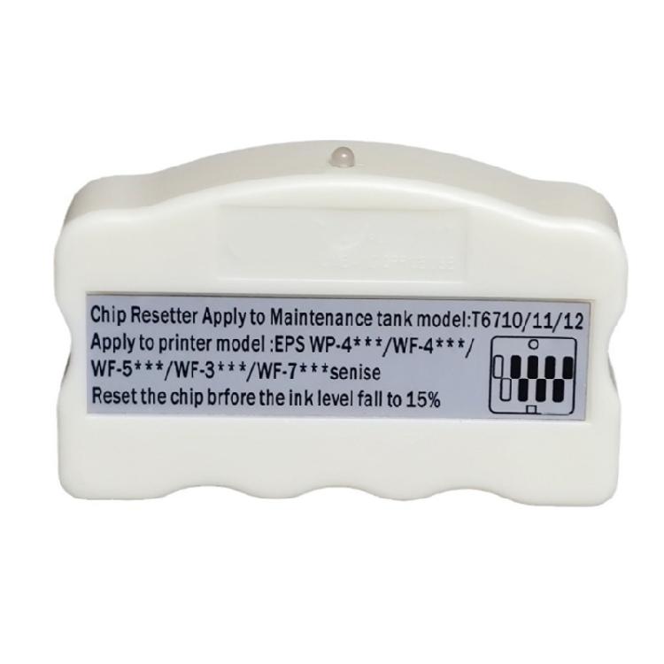 

For WF-3640 WF-3725 WF-7710 WF-7720 WF-7715 WF-3620 WF-3720 Printer T6710 T6711 T6712 Maintenance Box Chip Resetter 1