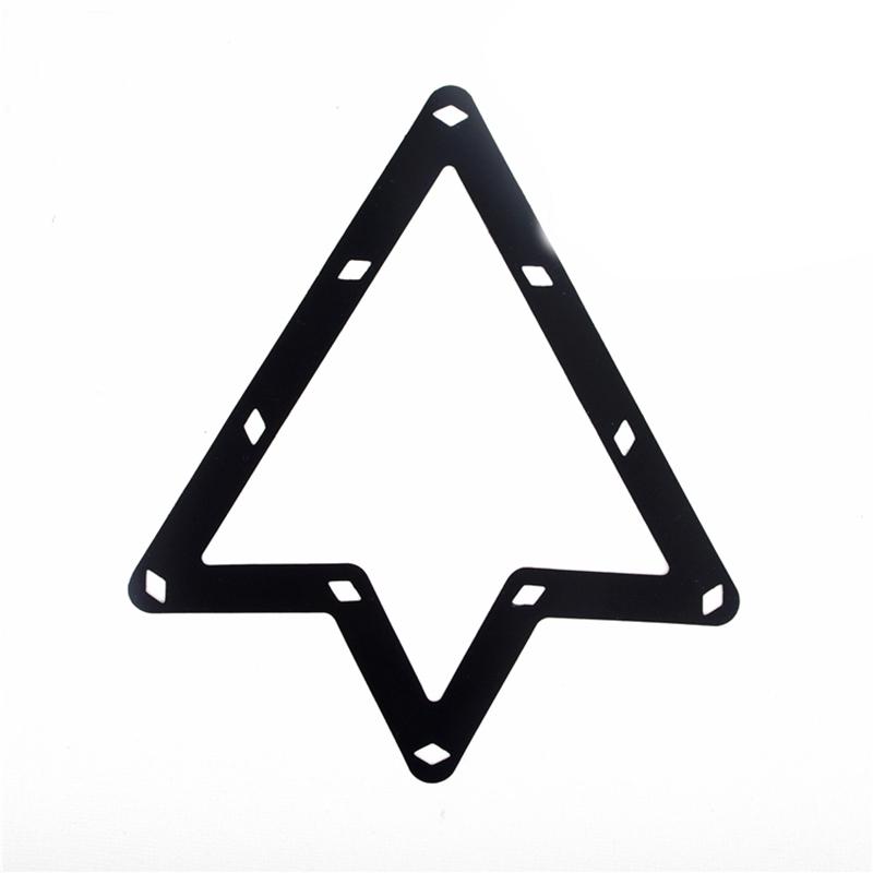6pcs Triangle Ball Rack Billiard Rack Sheet Reusable Cue Accessories Placing Billiard Rack Practical Ball Holder Positioning