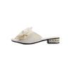 Anti-slip Shoes - New Style, Large Size, Women's Casual Low-heeled Slippers