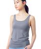Single Beautiful Bust Silhouette Bra and Bra Top ET1152 GY L [Wing/Wacoal] Item, Comfortable, [Synchronized Top, Sweat-absorbing Quick-drying Type]
