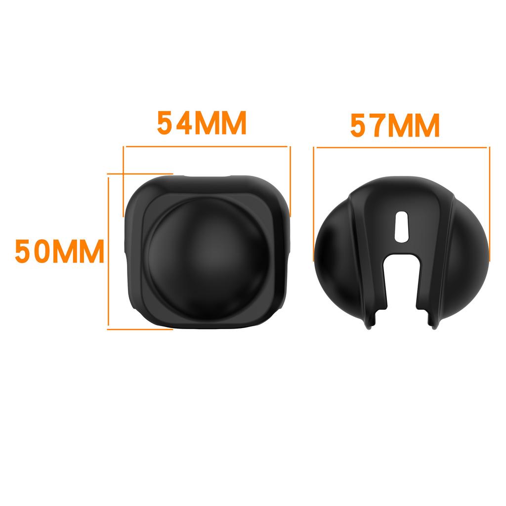 Für Insta360 X5/X4 Kratzfeste Kameraobjektiv-Schutzhülle Flexible Silikonhülle