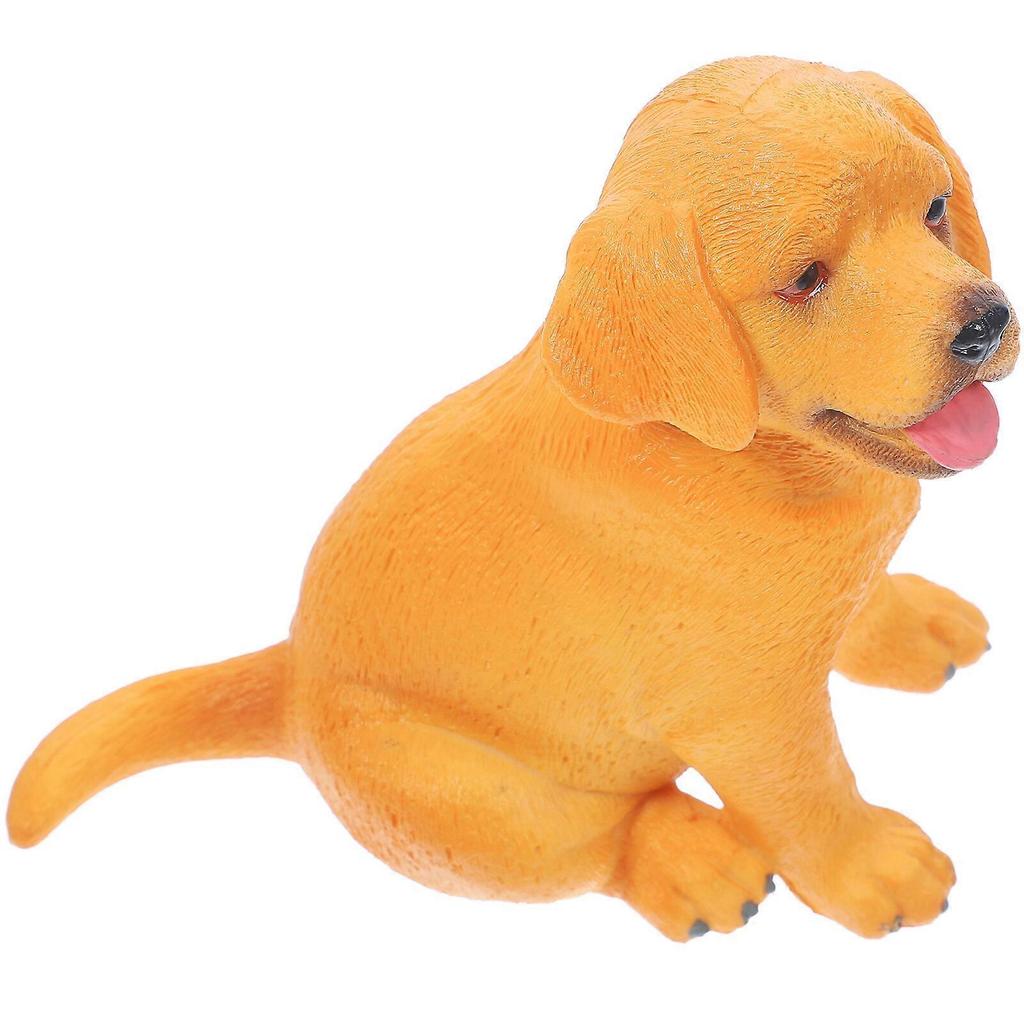 Pet Dog Model Simulation Pet Puppy Model Kids Cognition Toy Realistic Small Dog Model