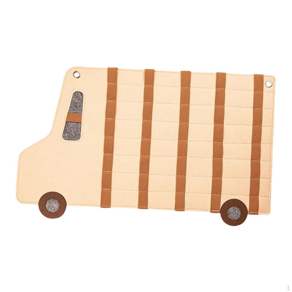 Hanging Storage Organizer Display Case Novelty Easy to Use Practical Holds up 40 Small Toy Cars