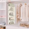 Hanging Purse Handbag Organizer for Closet, Purse Organizer with 2/3/4 Mesh Shelves Handbag Closet Purse Storage Bag