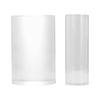 Acrylic Cylinder Riser Display Stand Transparent Base Desk Acrylic Block Photography for Earring Closet Anklets Perfume Party