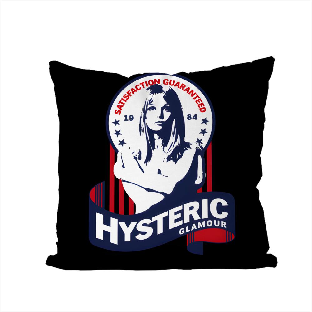 HHysteric Glamour Girl Pillow Case For Car Sofa Decorative Home Doublesided Print Plush Square Throw Pillow Cushion Cover
