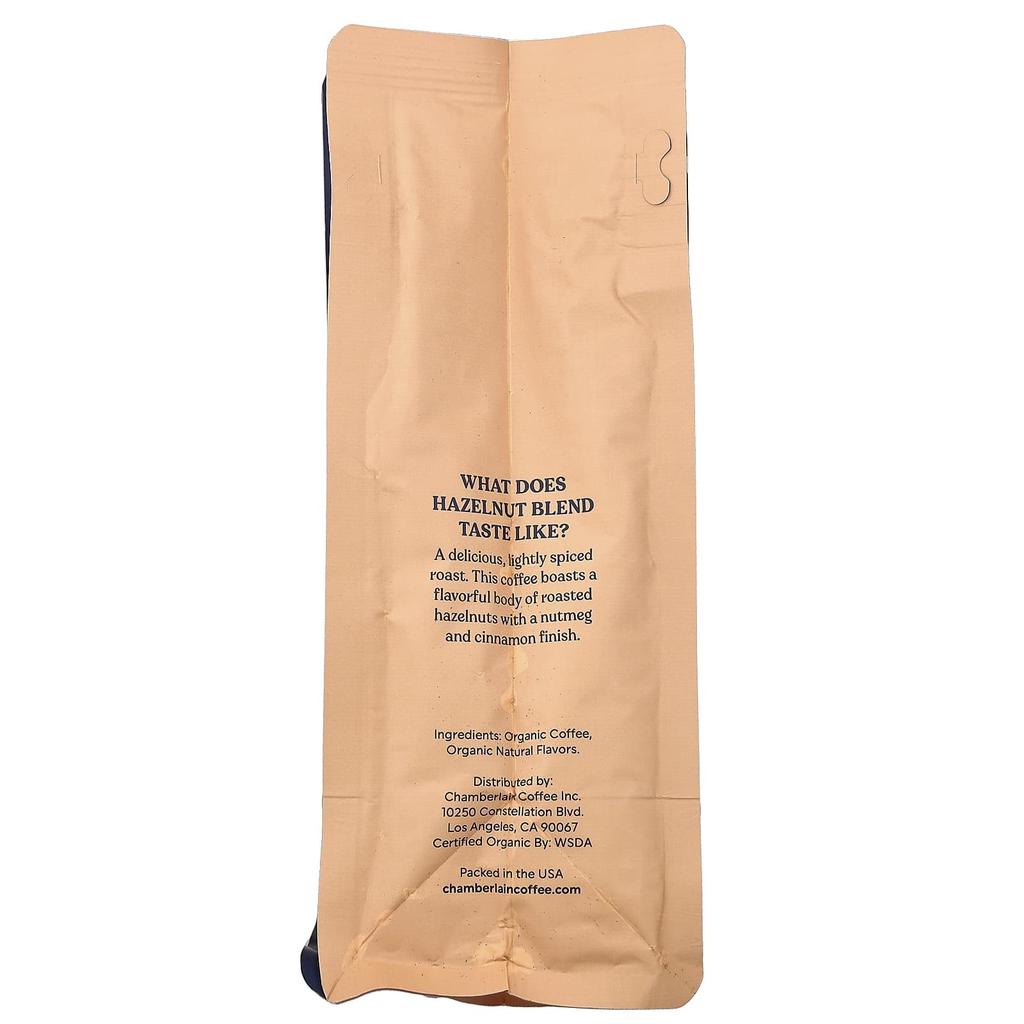 Café Chamberlain, Witty Fox Hazelnut Blend, Café Moído, Torra Média, 12 oz (340g)