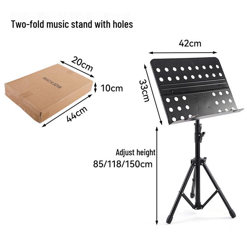 Sınavlar İçin Ayarlanabilir Taşınabilir Katlanabilir Müzik Standı