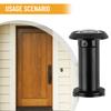 Door Peephole Door Viewer Adjustable Glass Lens Eye Sight Hole Wide Angle Viewer