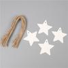 Pentagram Kraft Paper Hang Tag & Hand-Painted Bookmark
