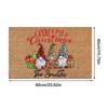 40x60cm Gnome Door Mat Outdoor Christmas Gnomes Entrance Mats Decor Non Slip Holidays Porch Decor for Entryway Kitchen Bathroom