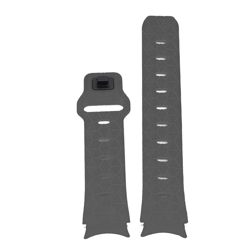 Klockarmband Silikon Fotbollstextur Snabbfäste Dubbelfärgat Klockarmband för Galaxy Watch 6 5