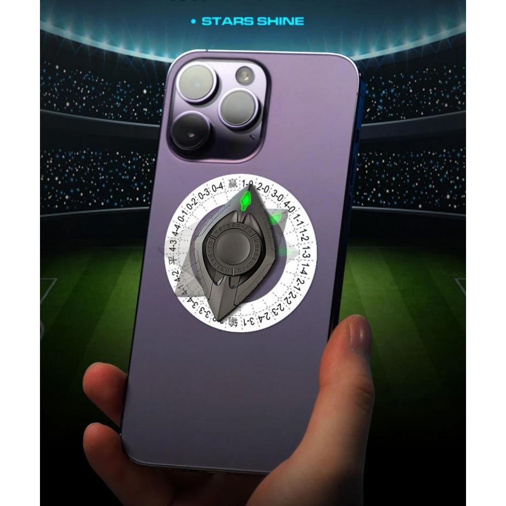 Fingertip Gyro Stress Reliever Toys EDC Multi-functional Mobile Phone Holder Select Game Tools Metal Fidget Spinner